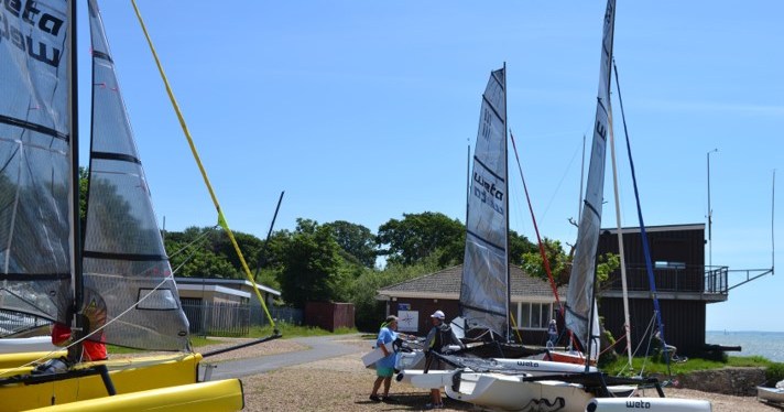 Weta Swarm at Weston Sailing&nbsp;Club
